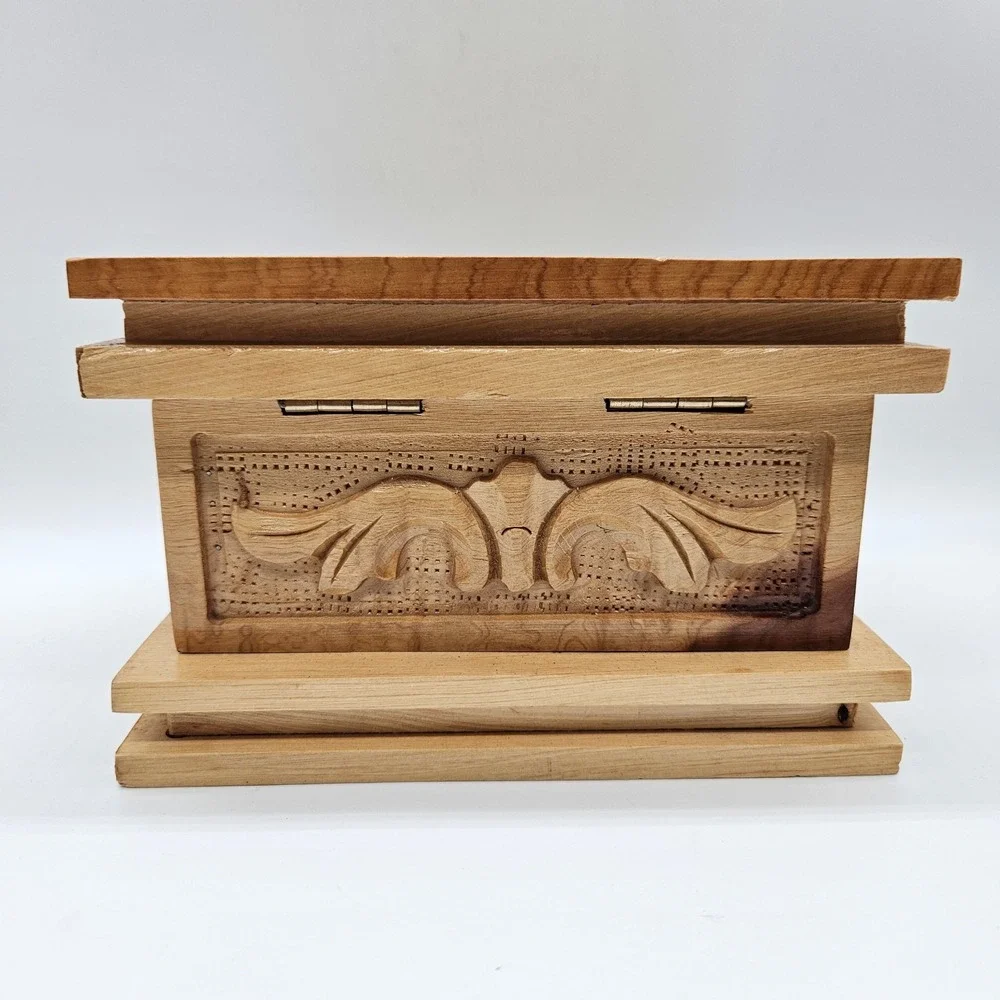 Handmade wooden secret
